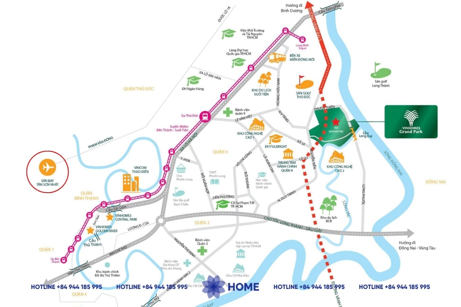 Đường đến Vinhomes Grand Park Đường đến Vinhomes Grand Park