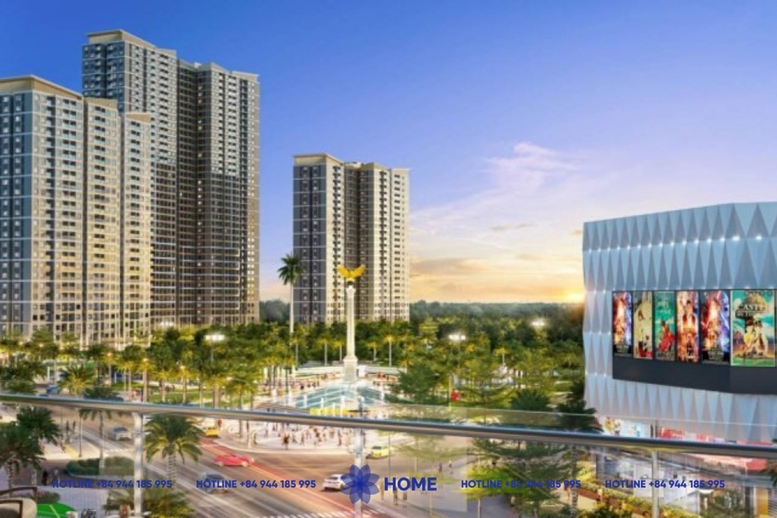 Tiện ích ngoại khu The Origami thuộc Vinhomes Grand Park Tiện ích ngoại khu The Origami thuộc Vinhomes Grand Park