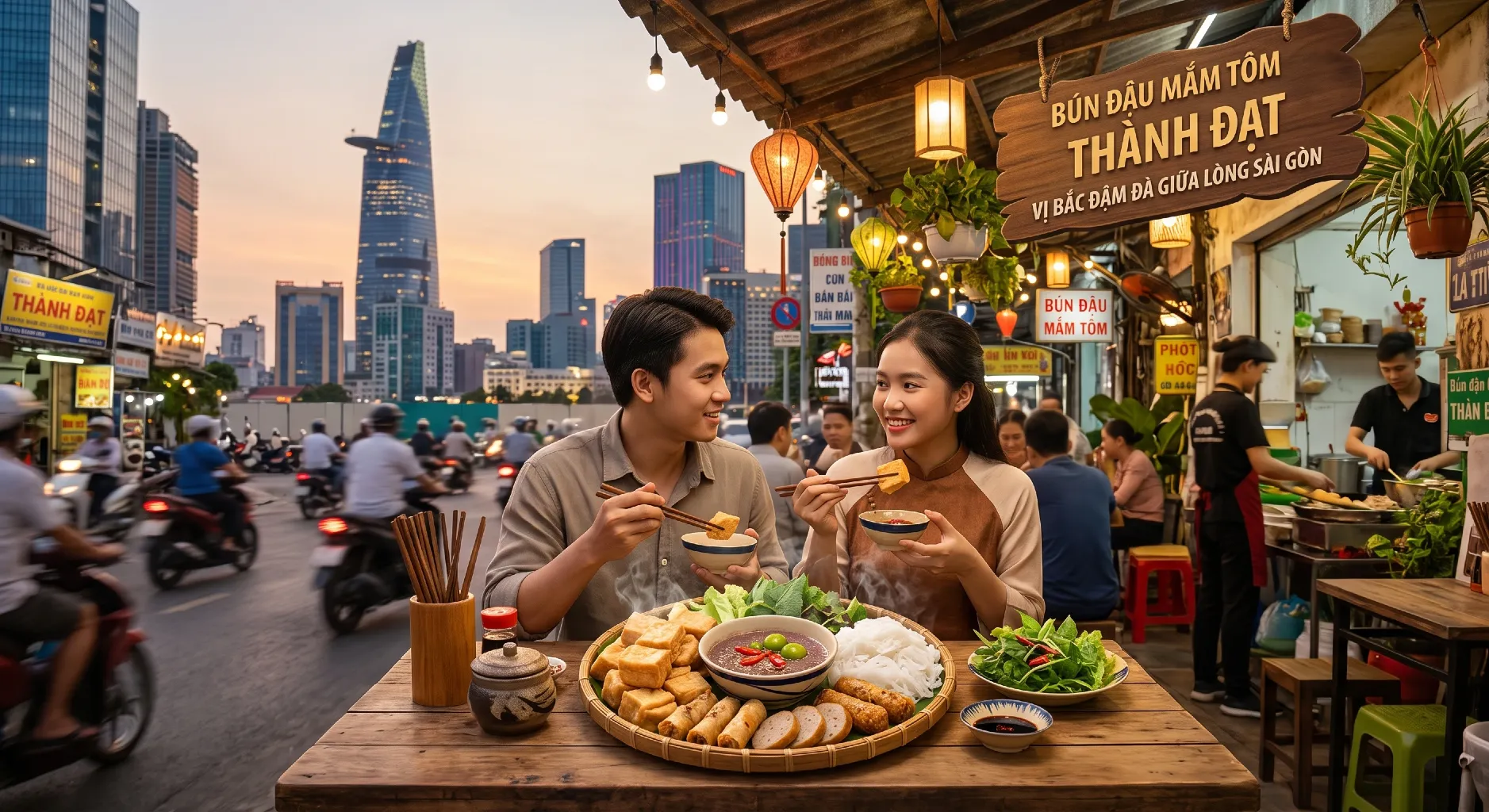 Ăn G&igrave; Quận 1? Top 10+ Qu&aacute;n Ăn Ngon "Hết Nước Chấm" Từ B&igrave;nh D&acirc;n Đến Sang Trọng (2026) 