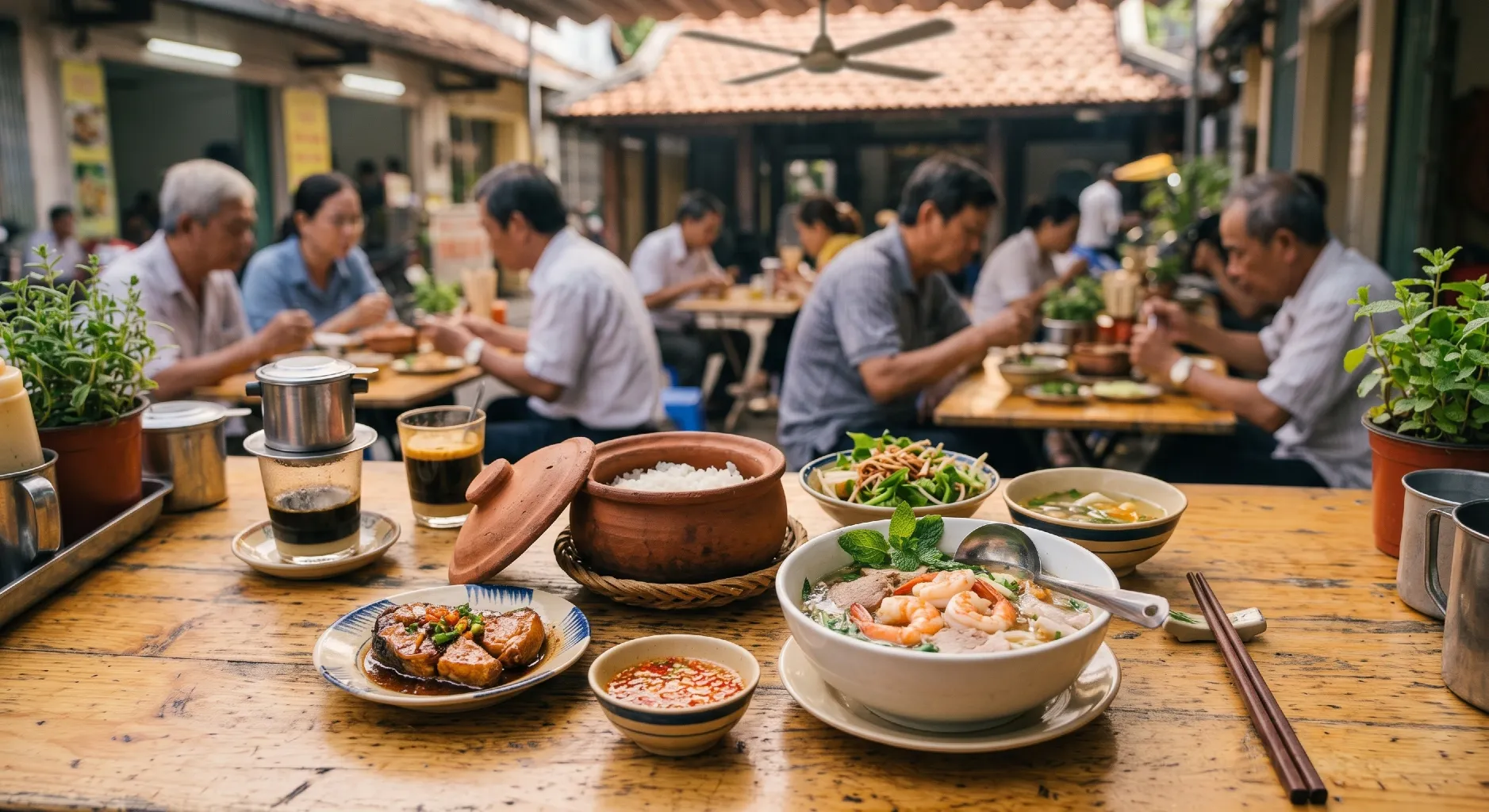 Food Tour S&agrave;i G&ograve;n 1 ng&agrave;y: Lịch tr&igrave;nh "c&agrave;n qu&eacute;t" m&oacute;n ngon từ s&aacute;ng đến đ&ecirc;m