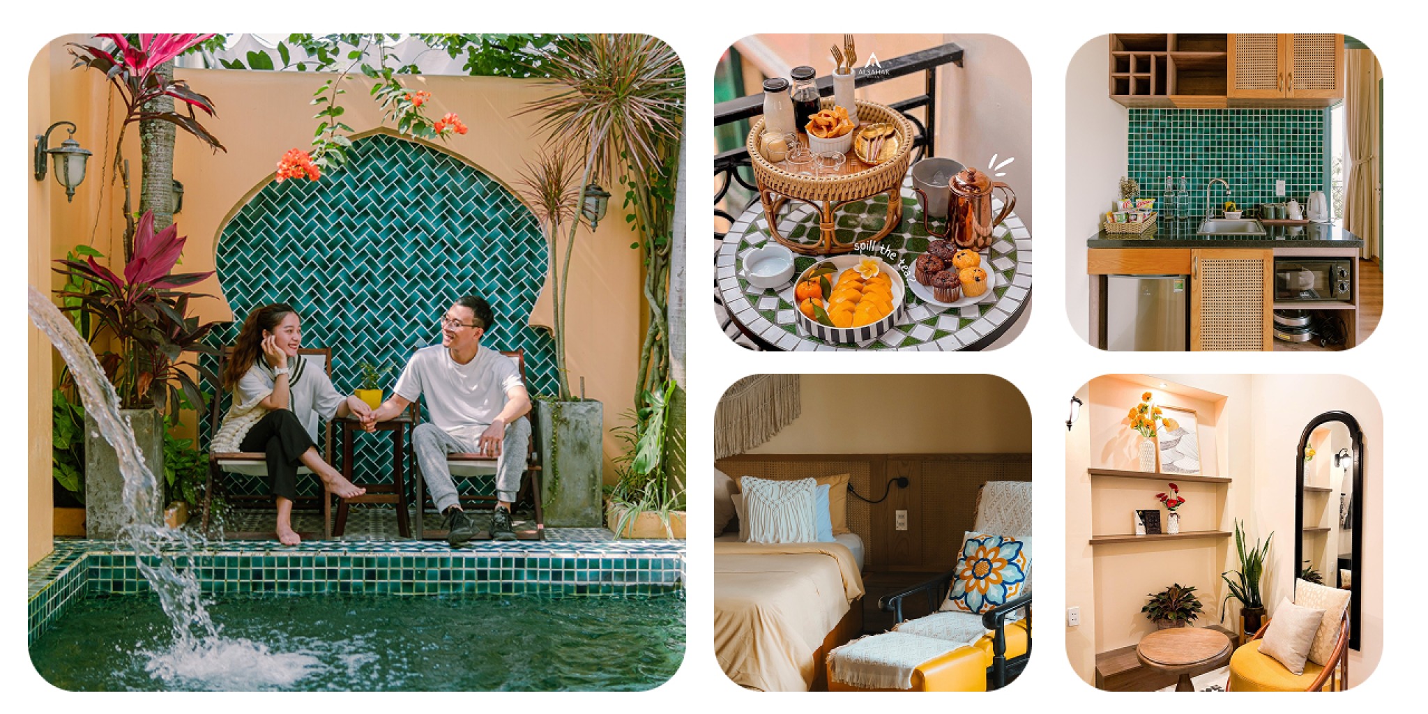 Chi tiết tiện nghi và bữa sáng tại Alsahar Hội An