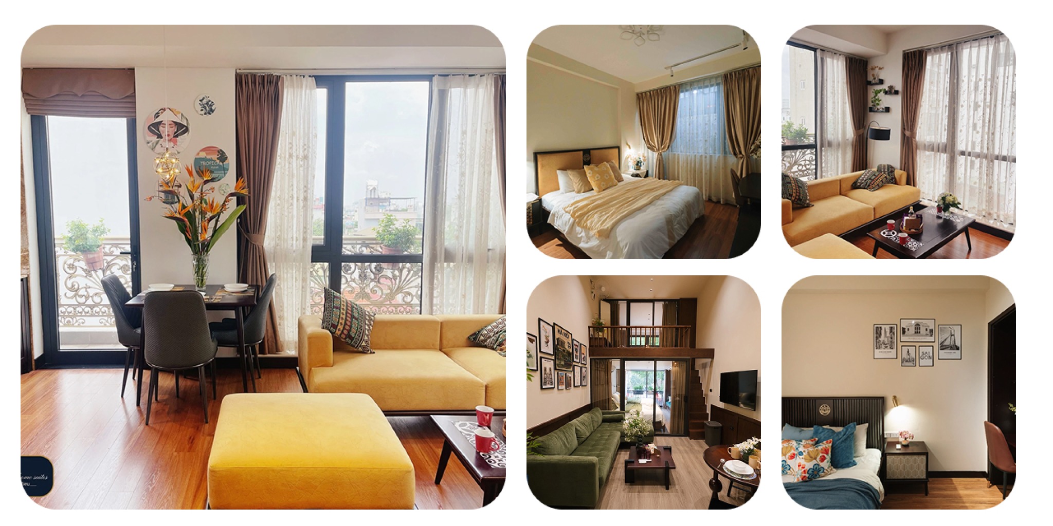 Leo Home Suite - Đống Đa mang phong cách hiện đại pha Scandinavian