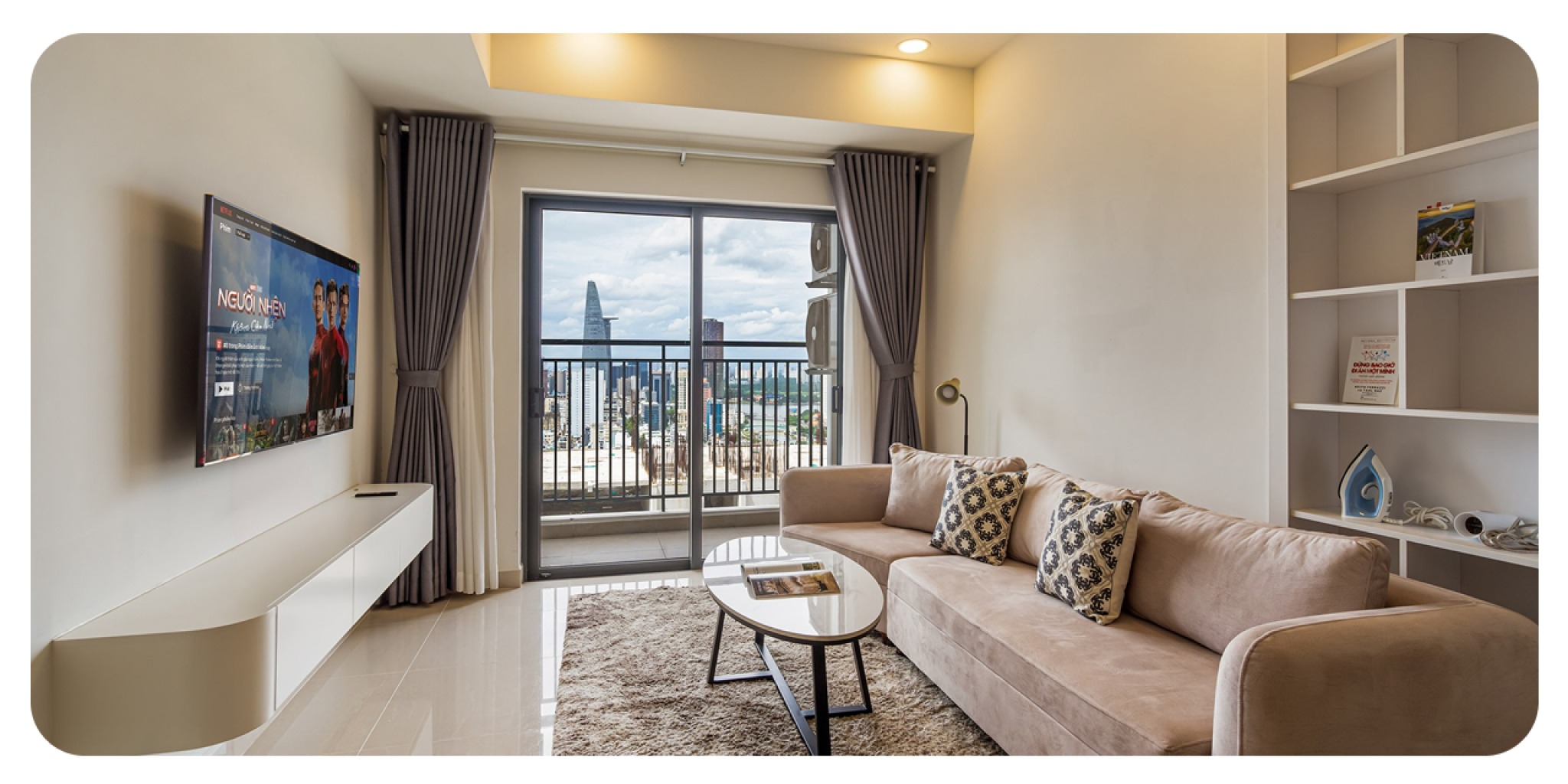 Căn hộ Otis Quận 1 view Bitexco - ban c&ocirc;ng k&iacute;nh lớn nh&igrave;n ra trung t&acirc;m TP.HCM, vị tr&iacute; thuận tiện