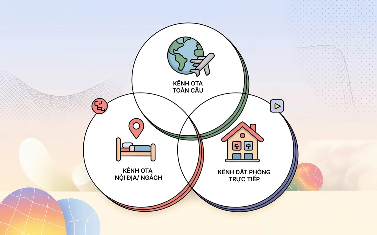 Chiến lược kết hợp kênh OTA Mix hiệu quả cho khách sạn và homestay