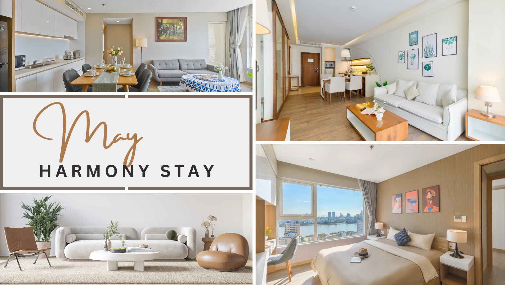 May Harmony Stay – Trải nghiệm nghỉ dưỡng hài hòa giữa hiện đại và bình yên nơi phố biển